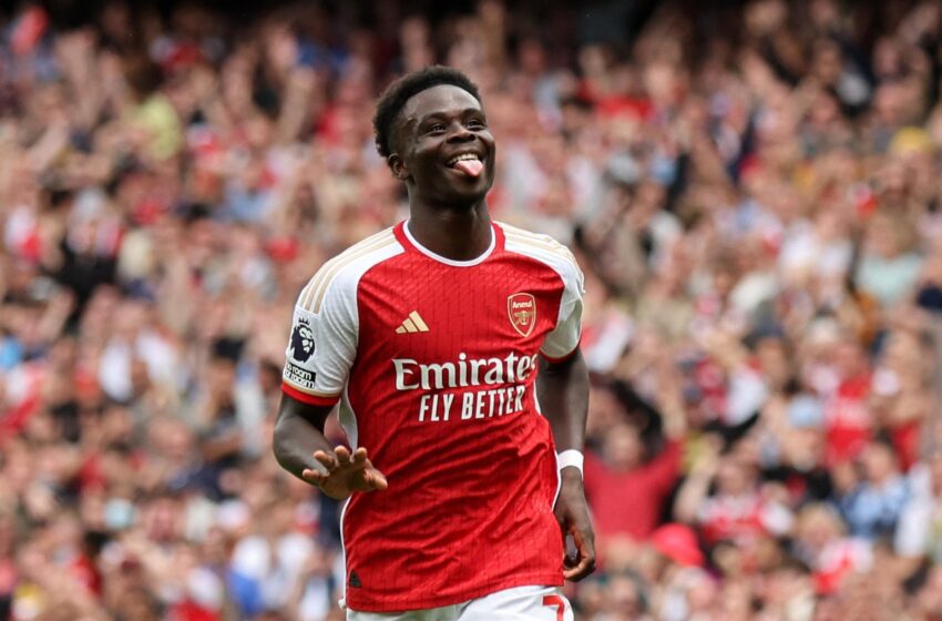  Arsenal: Bukayo Saka nem lesz ott a Premier League csúcsrangadóján